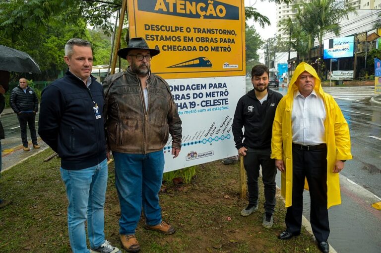 Metr Inicia Sondagem Para As Obras Da Linha Celeste Na Avenida